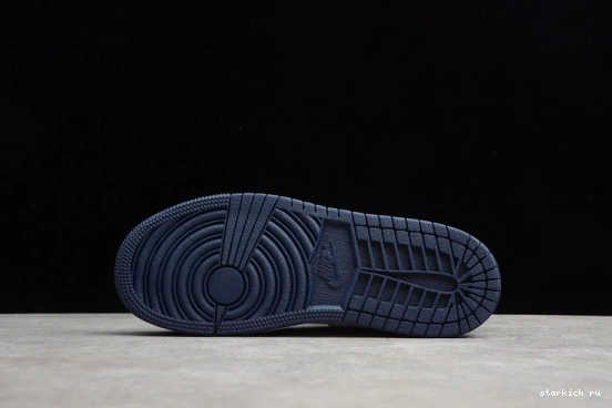 University Obsidian (555088-140) 1 Blue Kid Kids 555088-140 Air Jordan 0814